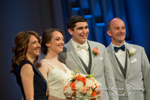 Amy & Alexander at Crosspointe Christian Church Grosse Pointe Woods MI wedding photograph