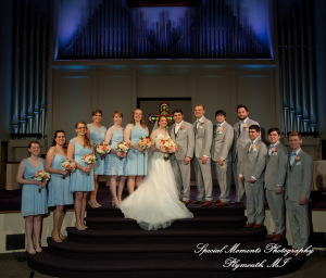 Amy & Alexander at Crosspointe Christian Church Grosse Pointe Woods MI wedding photograph