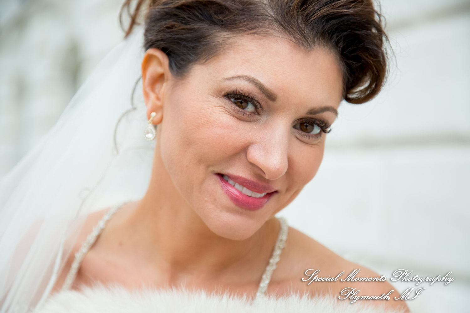 Jennette & Colby at Detroit Historical Museum Detroit MI wedding photograph