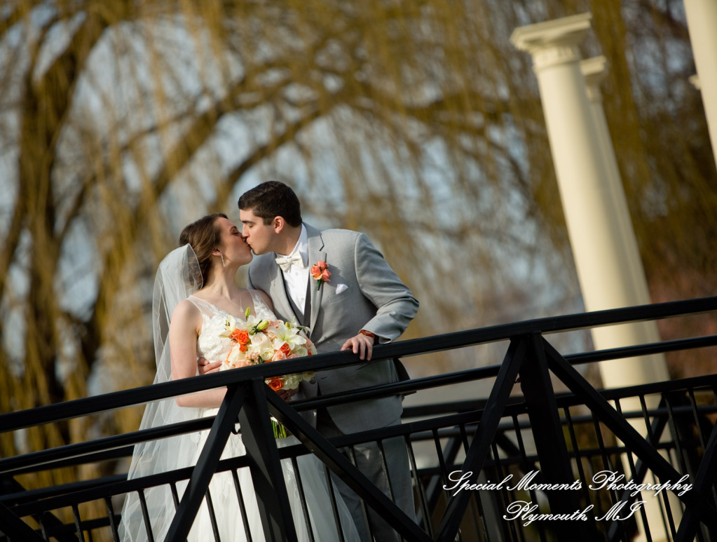 Amy & Alexander at Blossom Heath Inn St. Clair Shores MI wedding photograph