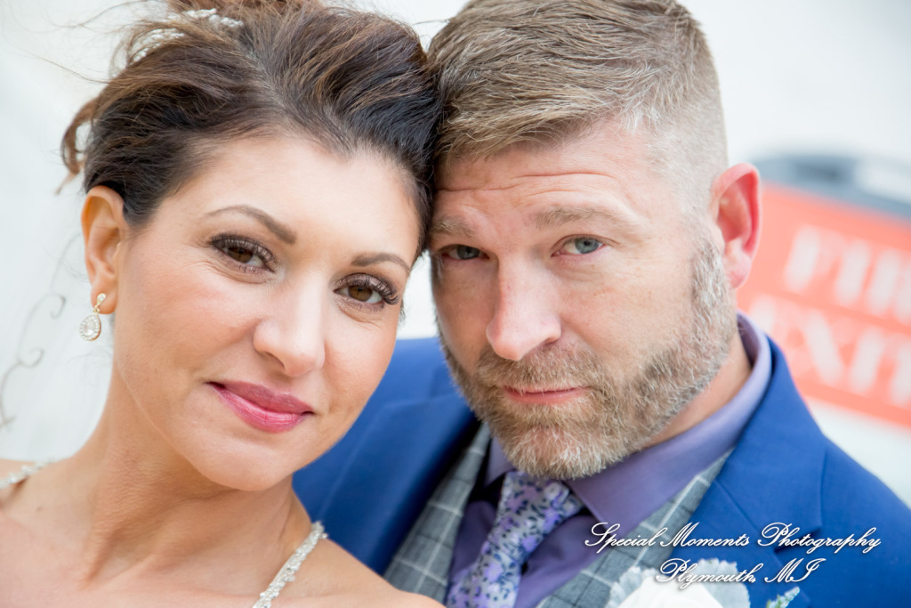 Jennette & Colby at Detroit Historical Museum Detroit MI wedding photograph
