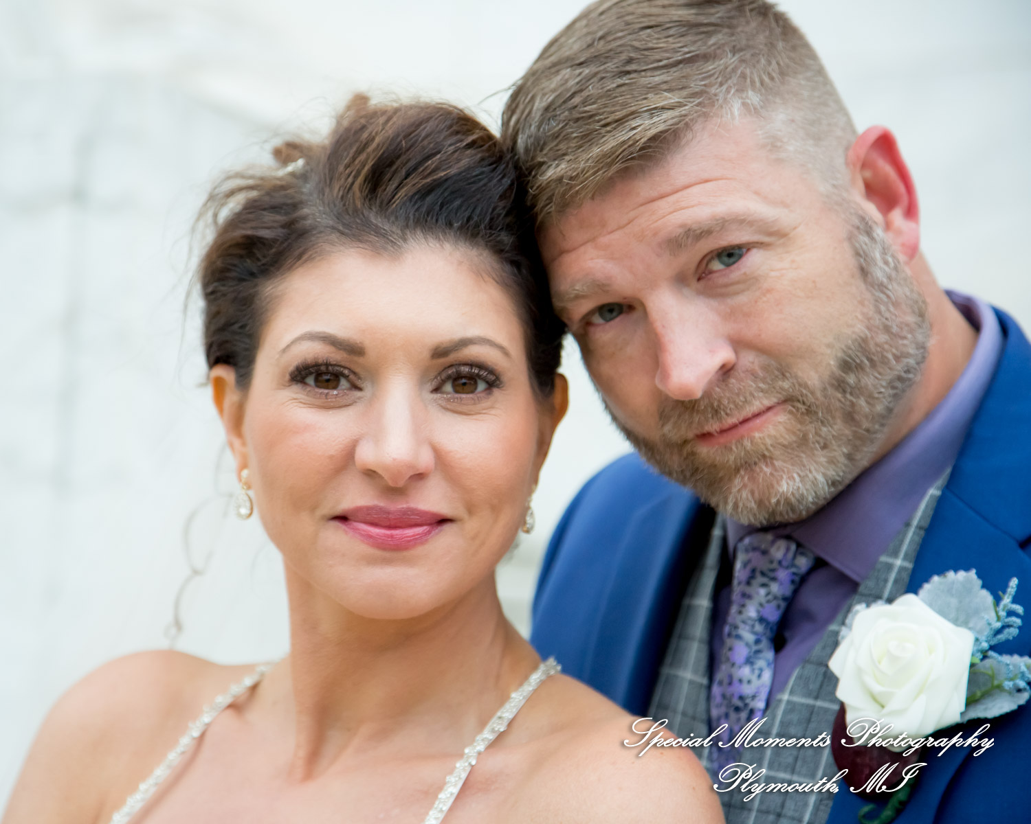 Jennette & Colby at Detroit Historical Museum Detroit MI wedding photograph