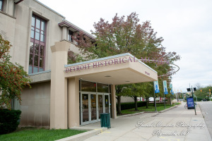 Jennette & Colby at Detroit Historical Museum Detroit MI wedding photograph