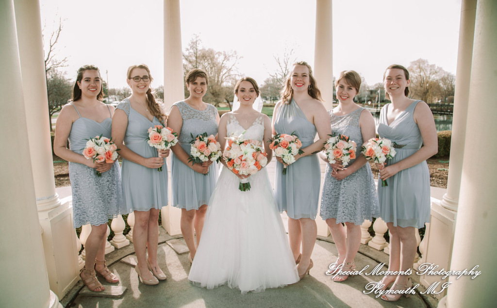 Amy & Alexander at Blossom Heath Inn St. Clair Shores MI wedding photograph