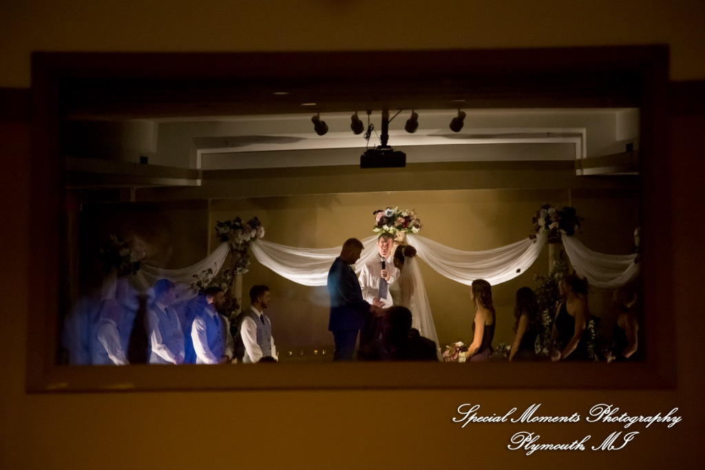 Jennette & Colby at Detroit Historical Museum Detroit MI wedding photograph