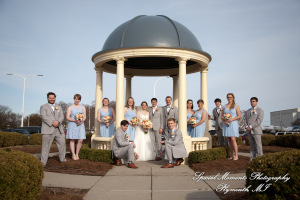 Amy & Alexander at Blossom Heath Inn St. Clair Shores MI wedding photograph