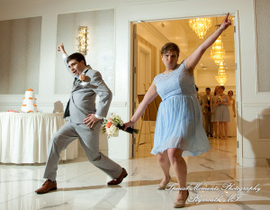 Amy & Alexander at Barrister Garden St. Clair Shores MI wedding photograph