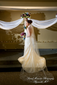 Jennette & Colby at Detroit Historical Museum Detroit MI wedding photograph