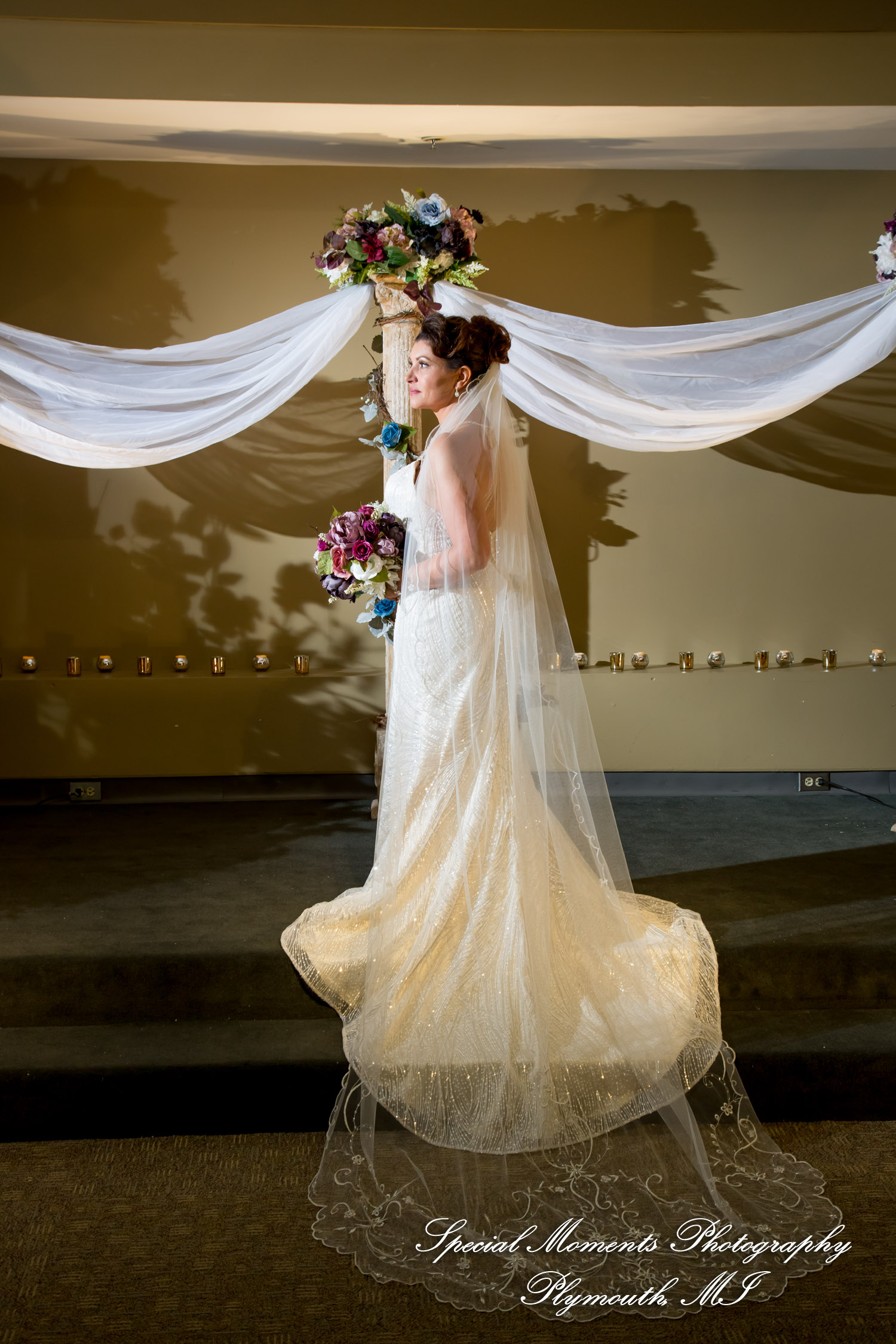 Jennette & Colby at Detroit Historical Museum Detroit MI wedding photograph