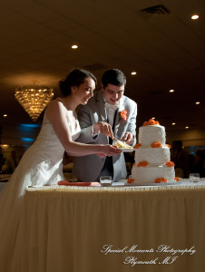 Amy & Alexander at Barrister Garden St. Clair Shores MI wedding photograph