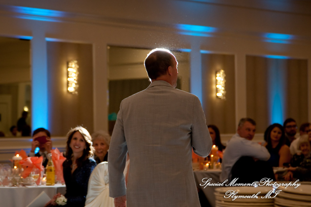 Amy & Alexander at Barrister Garden St. Clair Shores MI wedding photograph