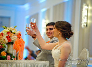 Amy & Alexander at Barrister Garden St. Clair Shores MI wedding photograph