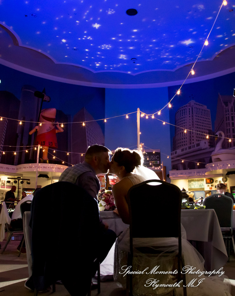 Jennette & Colby at Detroit Historical Museum Detroit MI wedding photograph