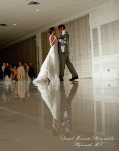 Amy & Alexander at Barrister Garden St. Clair Shores MI wedding photograph