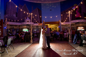 Jennette & Colby at Detroit Historical Museum Detroit MI wedding photograph
