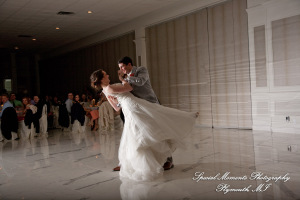 Amy & Alexander at Barrister Garden St. Clair Shores MI wedding photograph