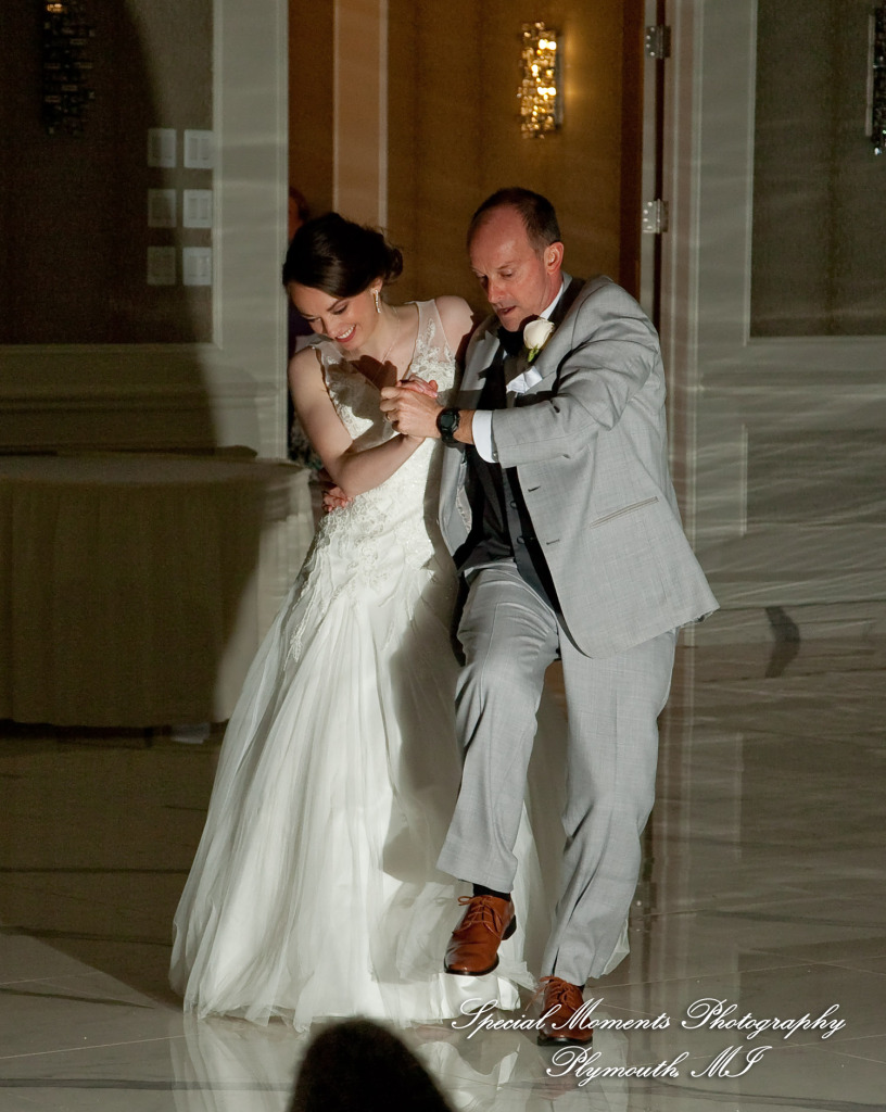 Amy & Alexander at Barrister Garden St. Clair Shores MI wedding photograph