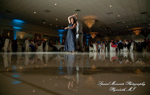 Amy & Alexander at Barrister Garden St. Clair Shores MI wedding photograph