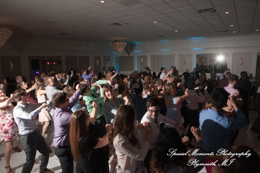 Amy & Alexander at Barrister Garden St. Clair Shores MI wedding photograph