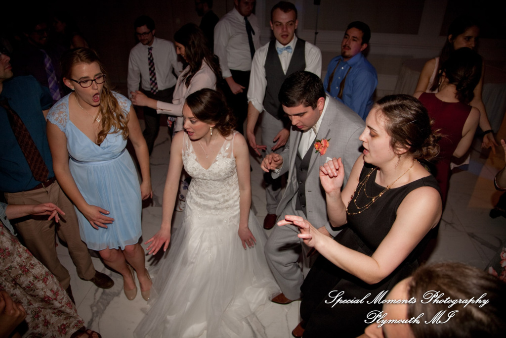 Amy & Alexander at Barrister Garden St. Clair Shores MI wedding photograph