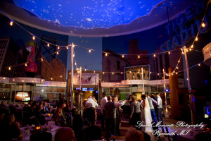 Jennette & Colby at Detroit Historical Museum Detroit MI wedding photograph