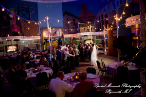Jennette & Colby at Detroit Historical Museum Detroit MI wedding photograph
