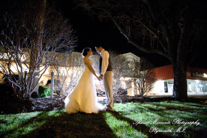 Amy & Alexander at Barrister Garden St. Clair Shores MI wedding photograph