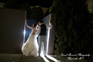 Amy & Alexander at Barrister Garden St. Clair Shores MI wedding photograph