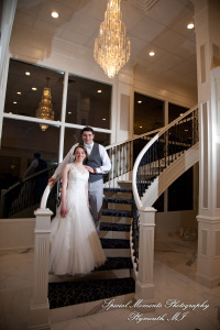 Amy & Alexander at Barrister Garden St. Clair Shores MI wedding photograph