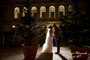 Jennette & Colby at Detroit Historical Museum Detroit MI wedding photograph
