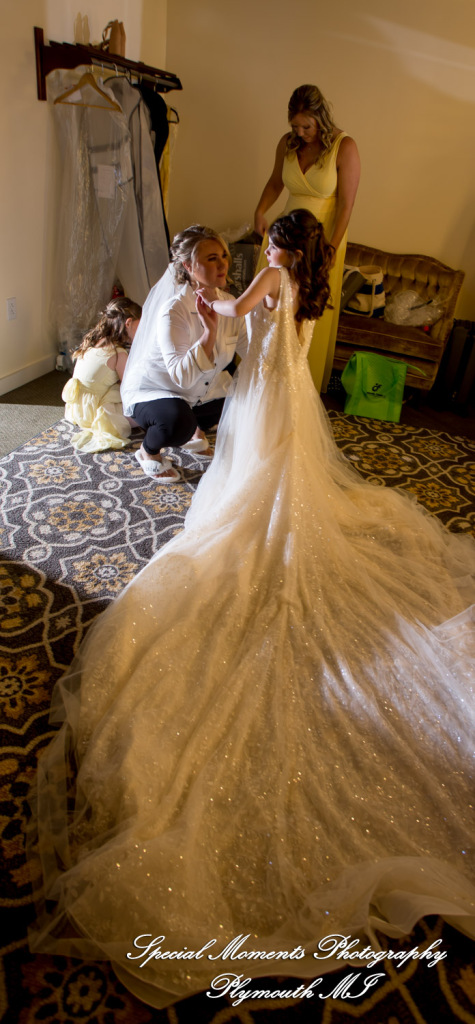 Kylie & Joshua Canterbury Castle Lake Orion MI wedding photography