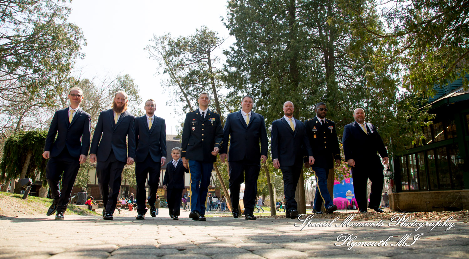 Kylie & Joshua Canterbury Castle Lake Orion MI wedding photography