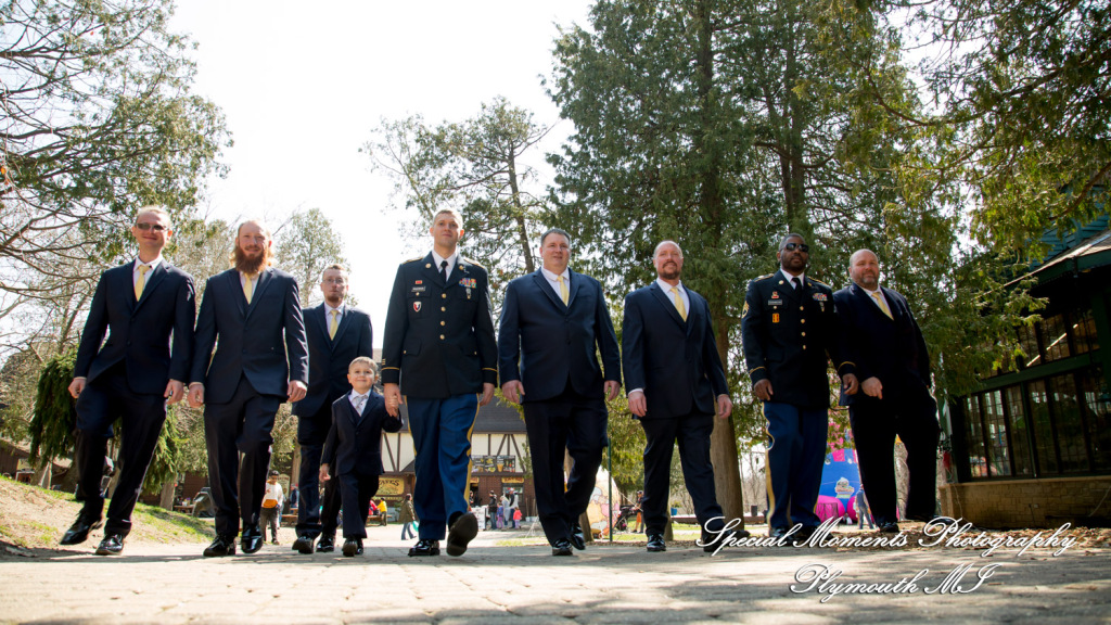 Kylie & Joshua Canterbury Castle Lake Orion MI wedding photography