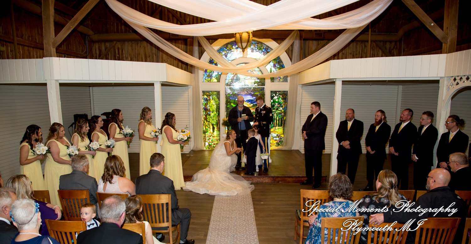 Kylie & Joshua Canterbury Castle Lake Orion MI wedding photography