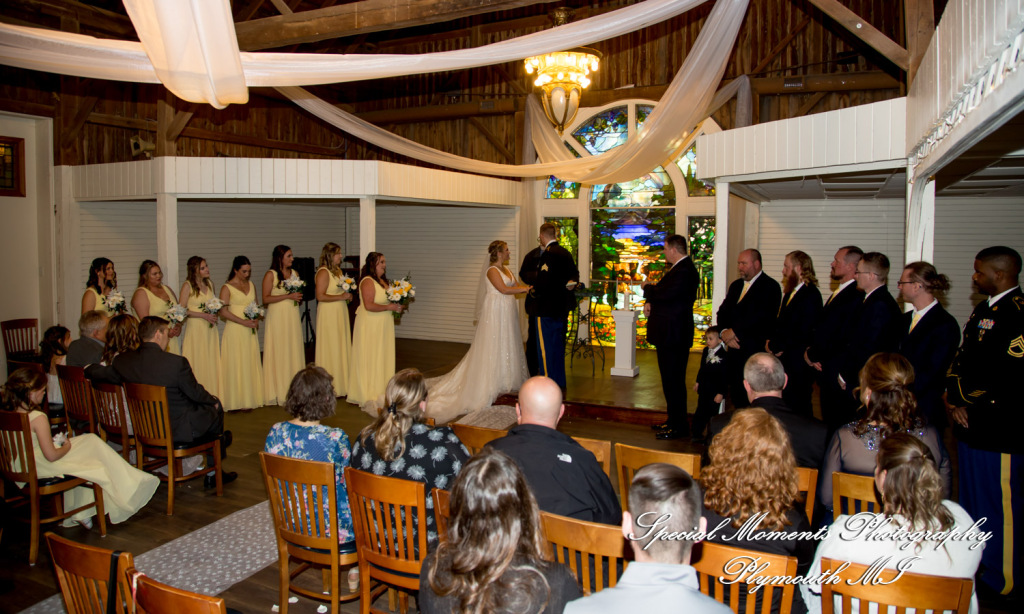 Kylie & Joshua Canterbury Castle Lake Orion MI wedding photography