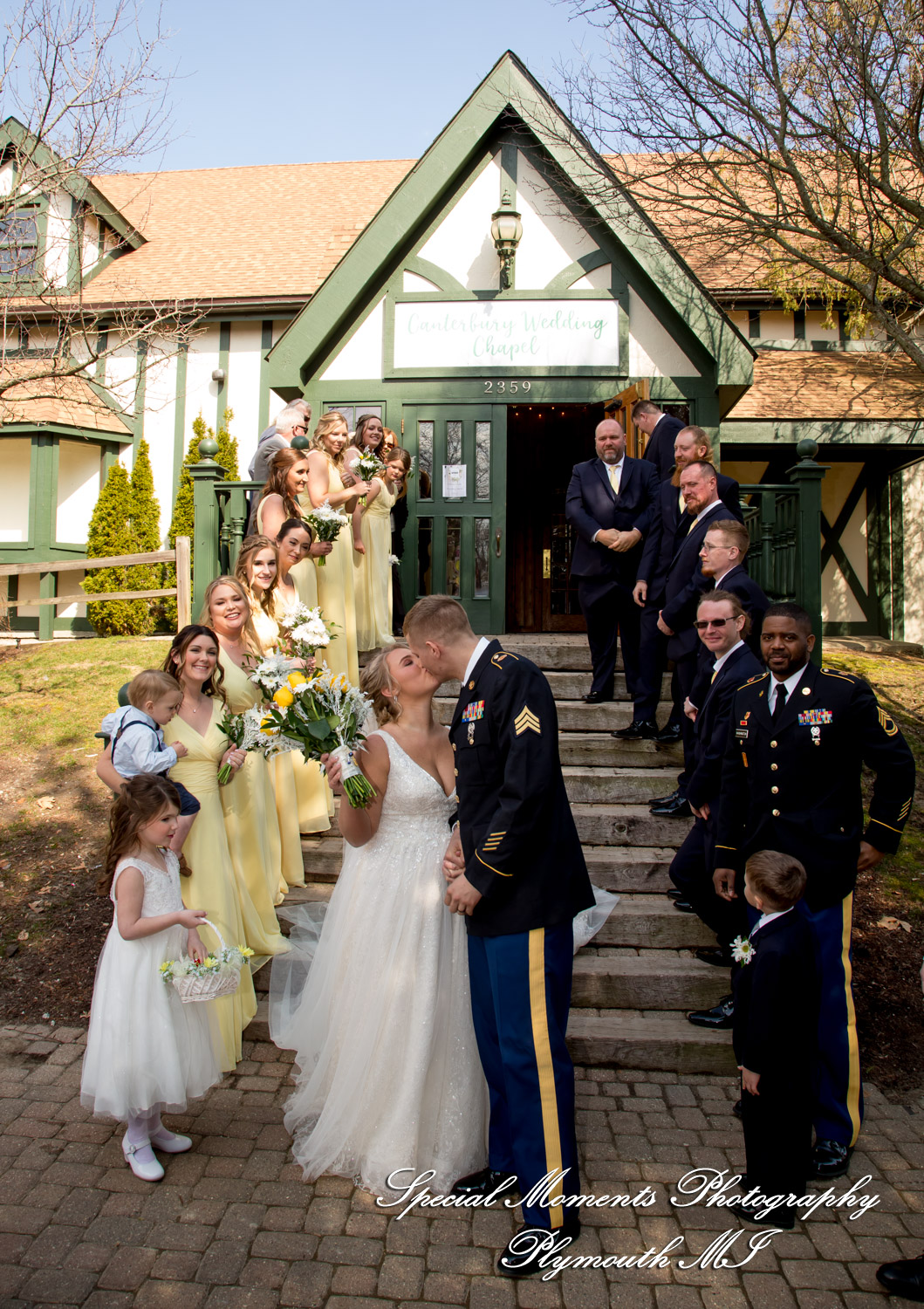 Kylie & Joshua Canterbury Castle Lake Orion MI wedding photography