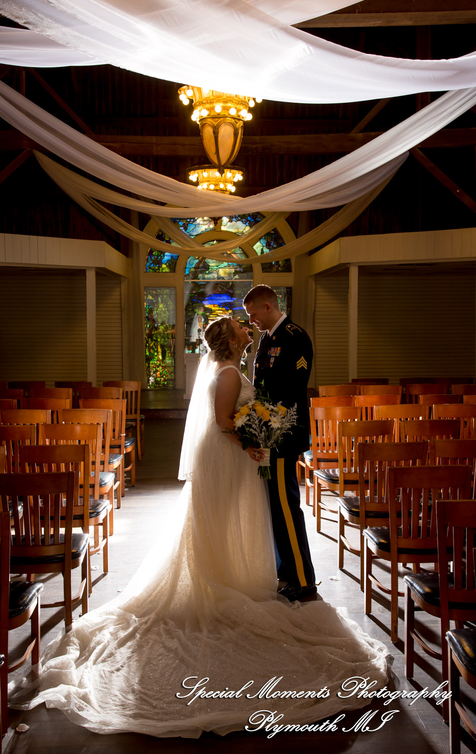 Kylie & Joshua Canterbury Castle Lake Orion MI wedding photography