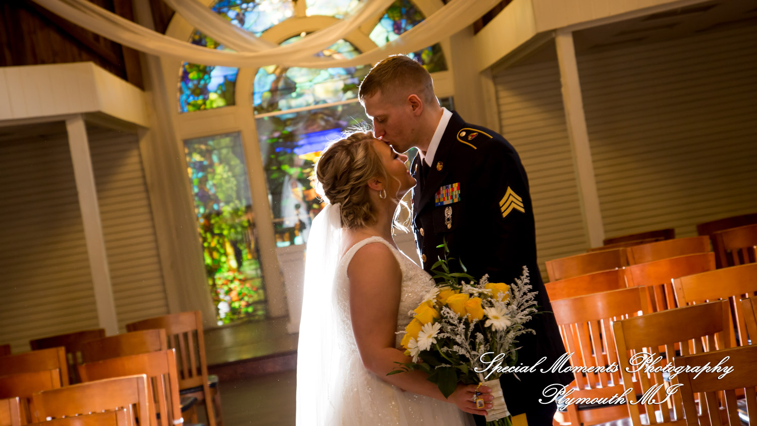 Kylie & Joshua Canterbury Castle Lake Orion MI wedding photography