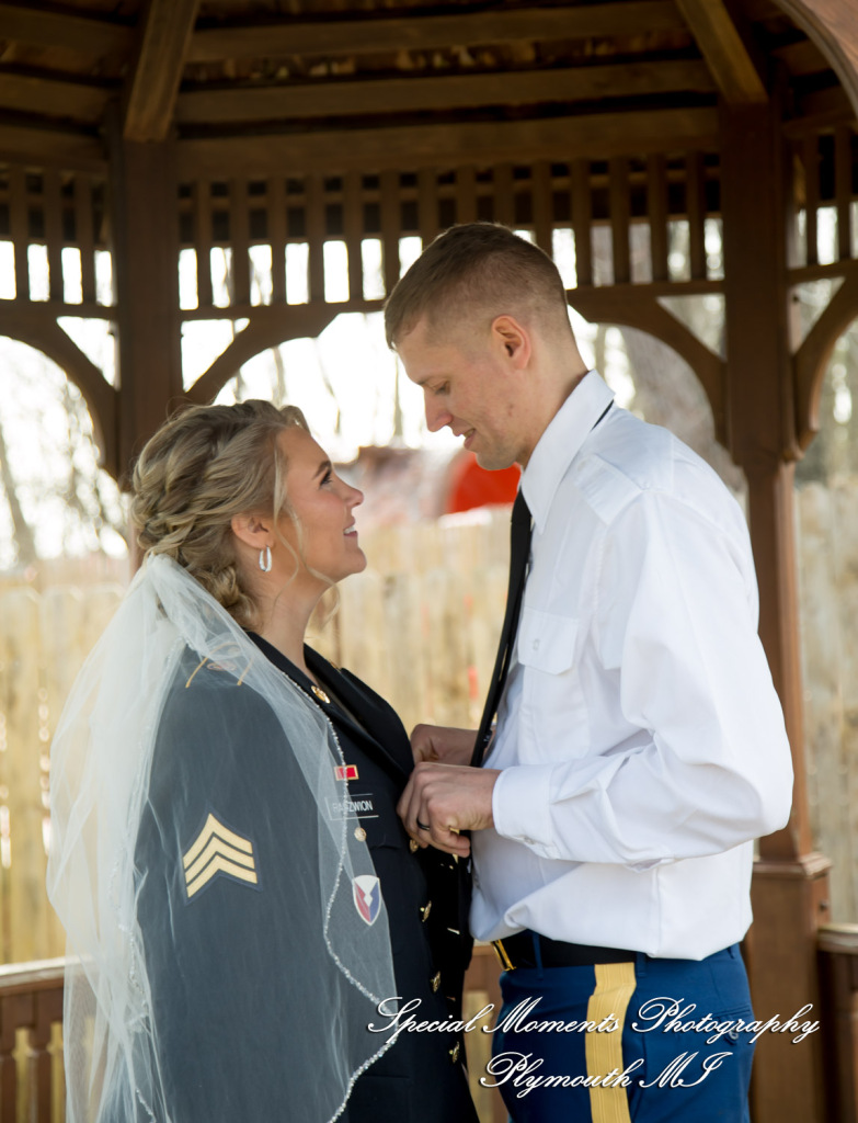 Kylie & Joshua Canterbury Castle Lake Orion MI wedding photography