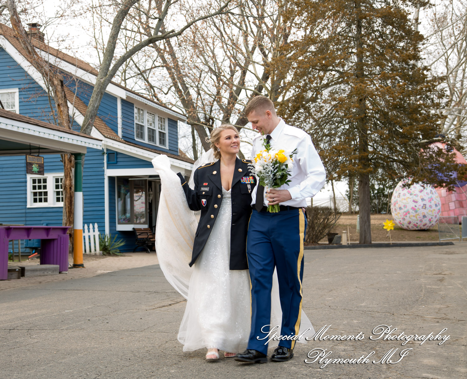 Kylie & Joshua Canterbury Castle Lake Orion MI wedding photography