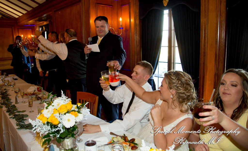 Kylie & Joshua Canterbury Castle Lake Orion MI wedding photography