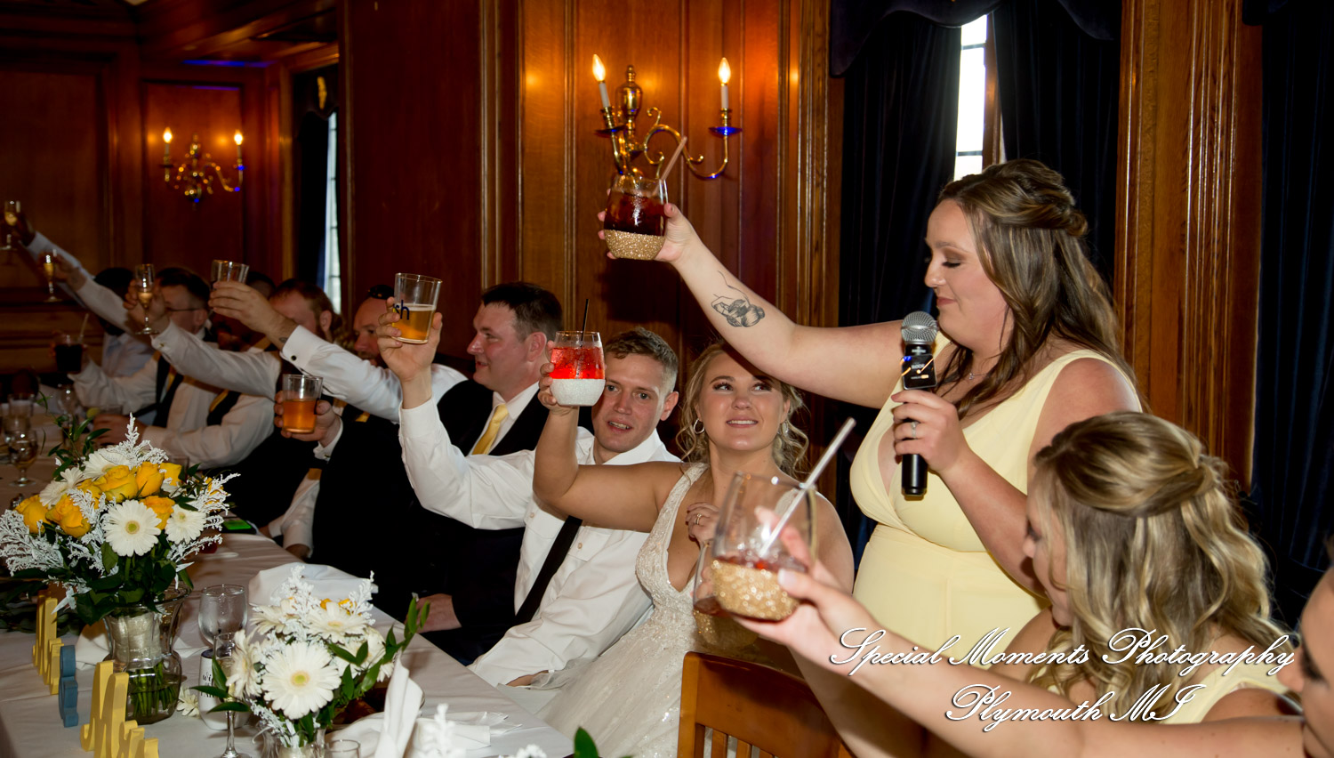 Kylie & Joshua Canterbury Castle Lake Orion MI wedding photography