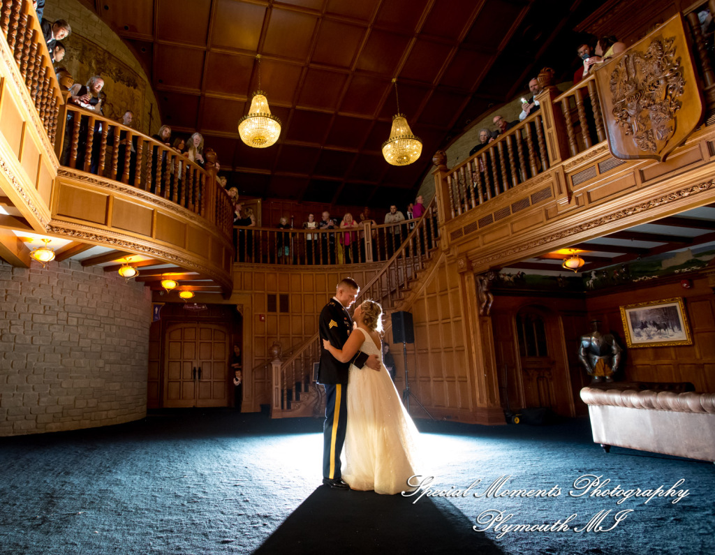 Kylie & Joshua Canterbury Castle Lake Orion MI wedding photography
