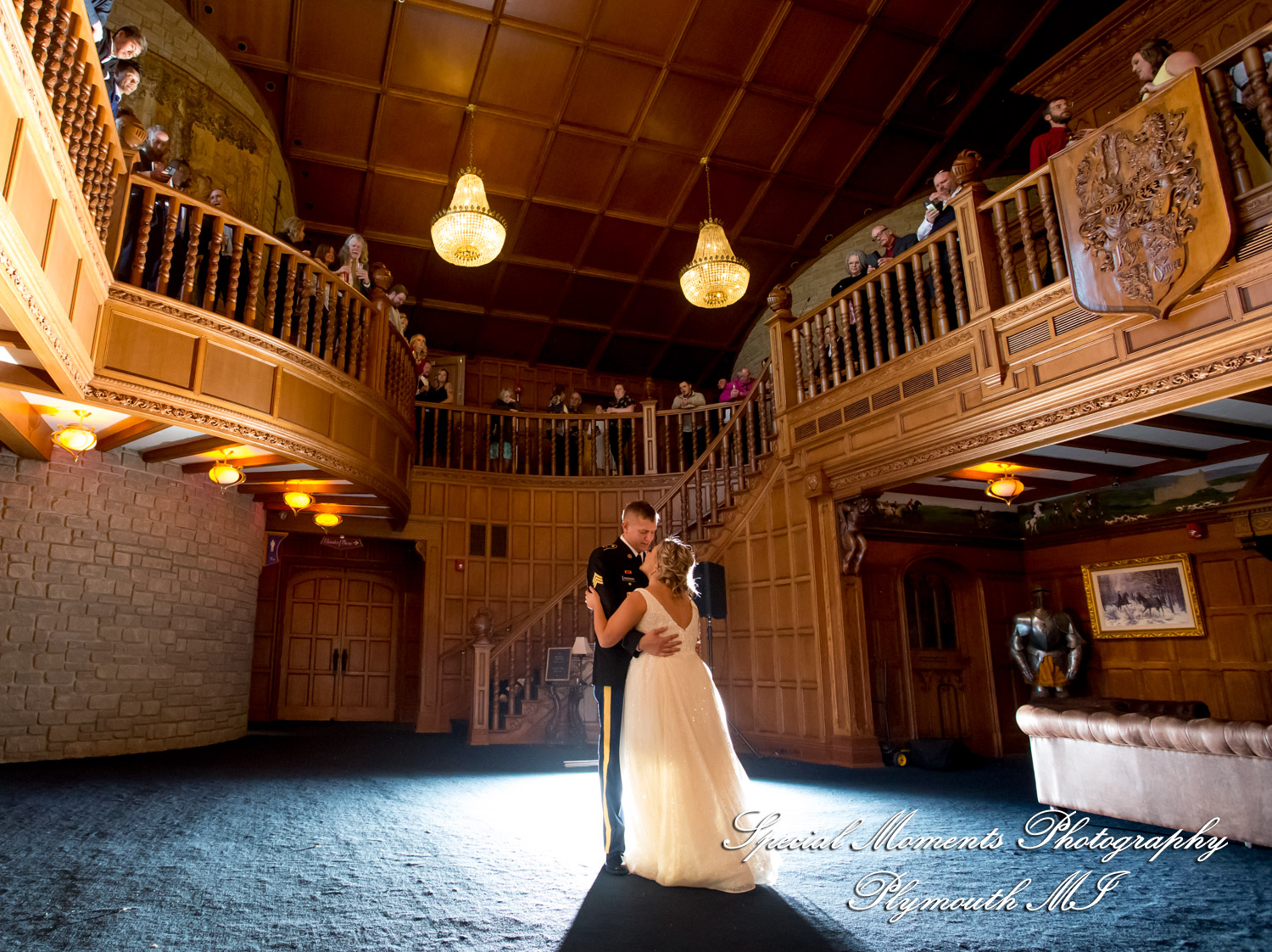 Kylie & Joshua Canterbury Castle Lake Orion MI wedding photography