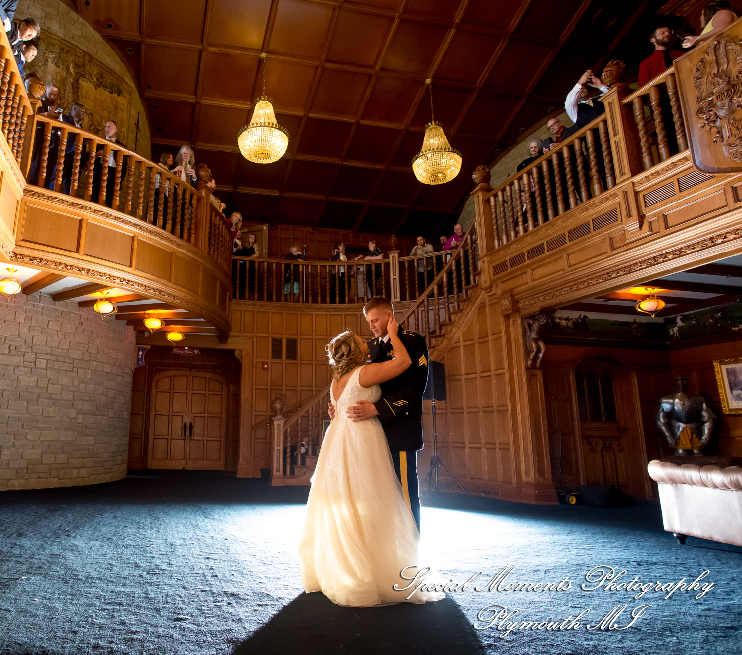 Kylie & Joshua Canterbury Castle Lake Orion MI wedding photography