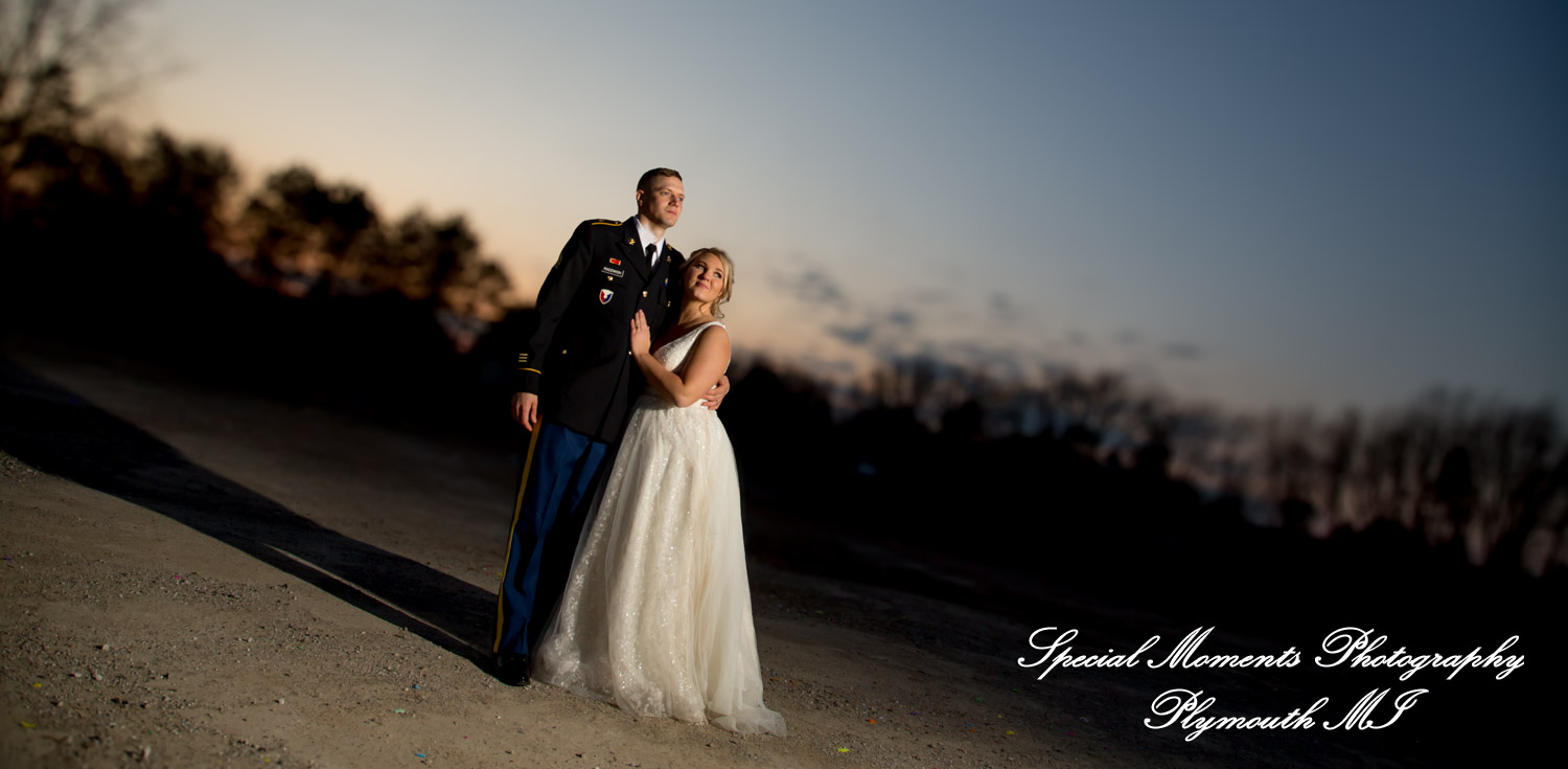 Kylie & Joshua Canterbury Castle Lake Orion MI wedding photography