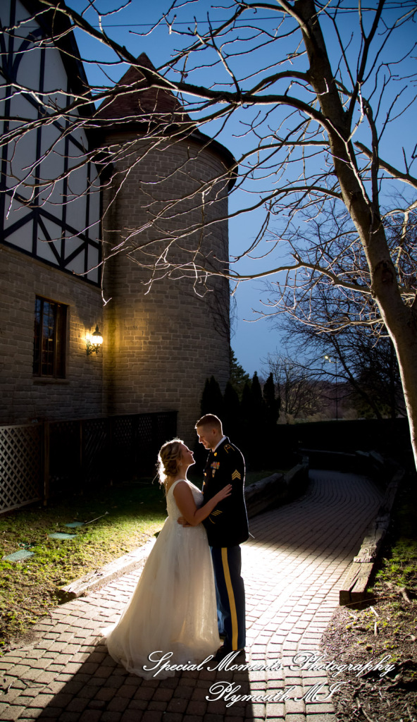 Kylie & Joshua Canterbury Castle Lake Orion MI wedding photography