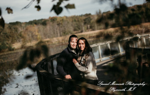 Eric & Melissa at Kensington Metropark Milford MI engagement photography
