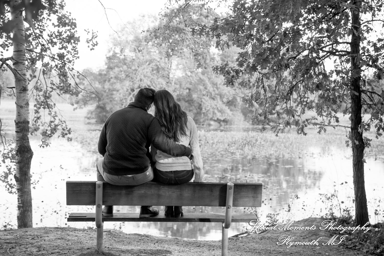 Eric & Melissa at Kensington Metropark Milford MI engagement photography