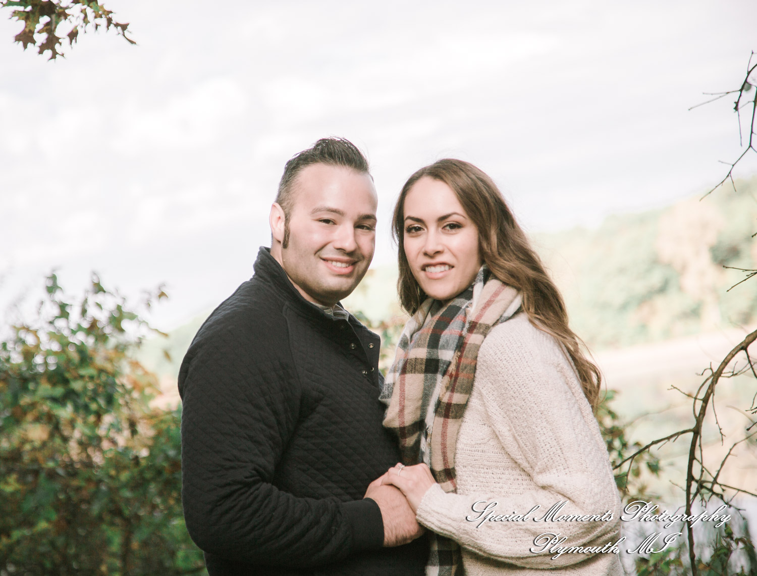 Eric & Melissa at Kensington Metropark Milford MI engagement photography